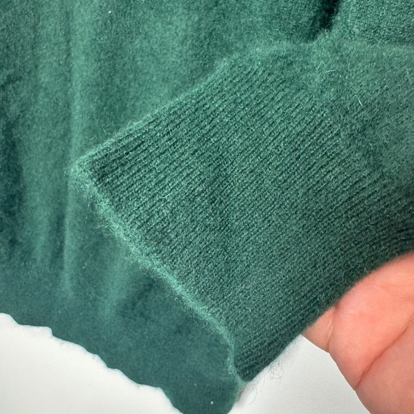 Black Brown 1826 Cashmere Sweater Green - Picture 4 of 8